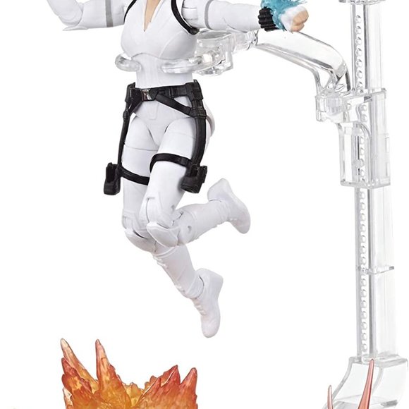 Black Widow figure, Blu 6inch Legends, collectable Marvel Figure - Picture 5 of 6